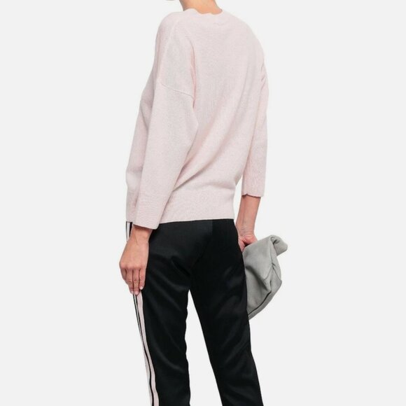 Equipment Femme  Melanie Wool Cashmere Crewneck Sweater Charm Pink Size XS $275 - Picture 2 of 11